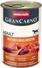 ANIMONDA Grancarno ADULT Wieprzowina Serca Drobiowe 400g