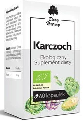 KARCZOCH BIO 60 KAPSUŁEK (550 mg) - DARY NATURY