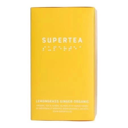 Teministeriet - Supertea Lemongrass Ginger Organic - Herbata 20 Torebek