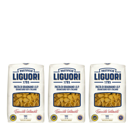 Zestaw: 3x Makaron Liguori IGP Tofe 500G