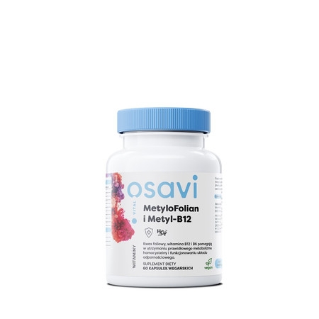 Osavi MetyloFolian i Metyl-B12 - 60 kaps