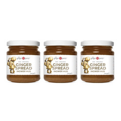 Zestaw: 3x Ginger People − Mus imbirowy BIO − 240 g