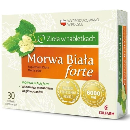 Colfarm Trawienie 30 tabletek karczoch mięta koper