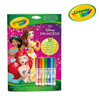 Crayola Kolorowanka dla dzieci z łamigłówkami i flamastrami Księżniczki Disneya 3+