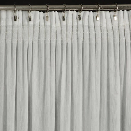 FIRANA GOTOWA MELINDA NA TAŚMIE 135 X 270 CM BIAŁY