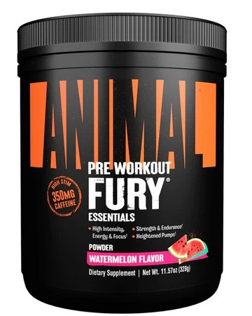 Universal Nutrition Animal Fury przedtreningówka 328 g smak arbuz