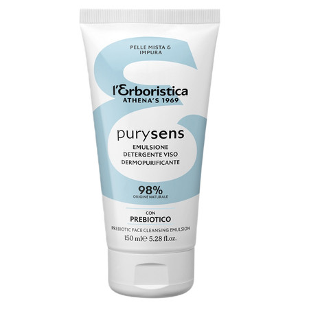 L'Erboristica - Emulsja do oczyszczania twarzy z prebiotykami 150ml