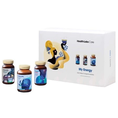 My Energy zestaw suplementów diety BoostMe Now 60 kapsułek + ShroomMe Lion’s Mane & Chaga 90 miarek + MemoryMe 90 kapsułek