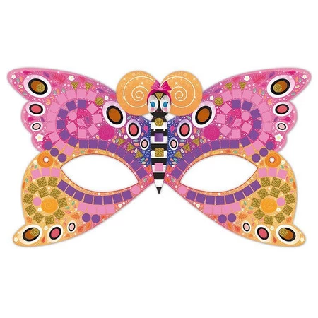 Janod Zestaw kreatywny Mozaika Maski 7+