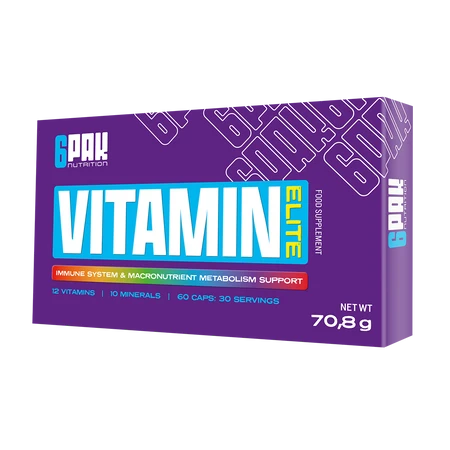 6PAK Vitamin Elite Kompleks Witamin 60 kaps.