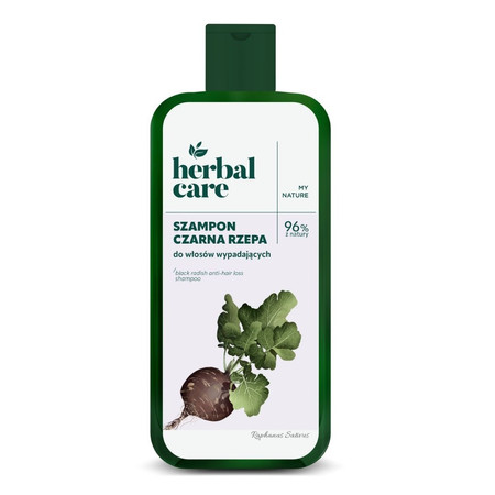 HERBAL CARE Szampon CZARNA RZEPA do włosów wypadających 330ml FARMONA