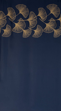 ZASŁONA GOTOWA HARMONY 140 X 250 CM GRANATOWY