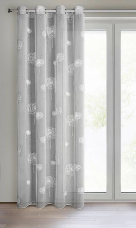 FIRANA GOTOWA SABINE 140 X 250 CM STALOWY