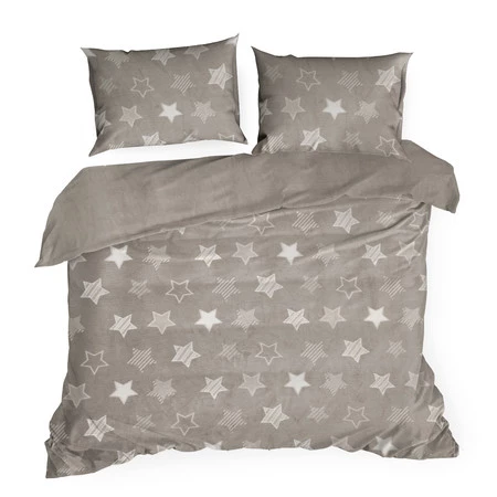 Komplet pościeli Flano 4 200 x, 220 cm, Beżowy