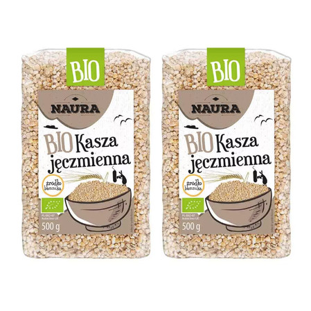 Zestaw 2x Kasza jęczmienna BIO 500 g