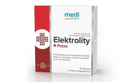 Medi Pharm − Elektrolity + Potas − 10 saszetek