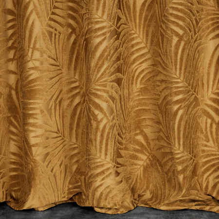ZASŁONA GOTOWA LIVIA 140 X 250 CM ZŁOCISTY