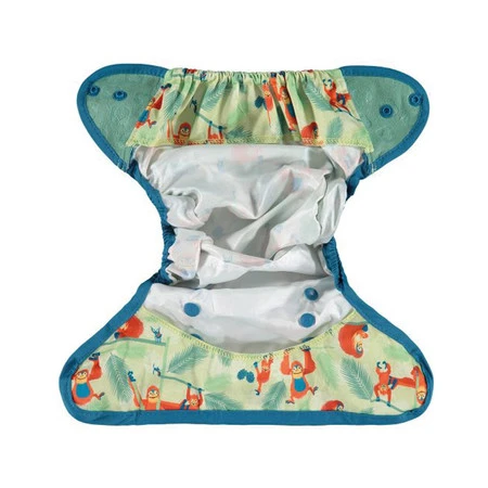 Close, Wodoodporny otulacz dla dzieci zapinany na napy, Orangutan