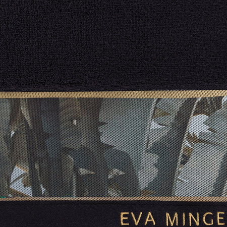 Ręcznik Eva 17 70 x 140 cm, Czarny