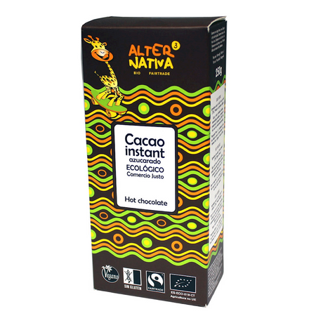 CZEKOLADA DO PICIA FAIR TRADE BEZGLUTENOWA BIO 250 g - ALTERNATIVA