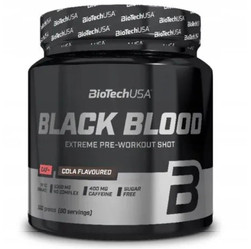 BioTech USA Black Blood CAF+ 300g smak cola