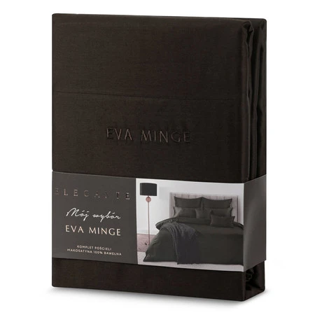 POŚCIEL ELEGANT1G 140 X 200 CM BRĄZOWY