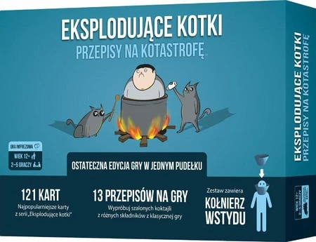 Eksplodujące Kotki: Przepisy na Kotastrofę gra REBEL