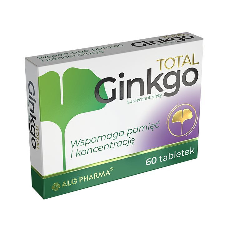 Alg Pharma Total Ginkgo 60 tabl. - Nabea.pl