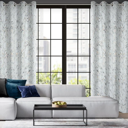 ZASŁONA GOTOWA SANCY 140 X 250 CM SREBRNY