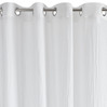 ZASŁONA GOTOWA ZUHAL 140 X 250 CM BIAŁY