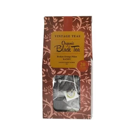 Vintage Teas - Organic Black Tea - 20 torebek