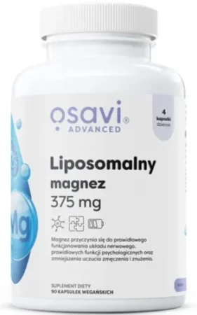 Osavi Liposomalny Magnez, 375 mg - 90 vegan caps
