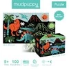 Mudpuppy Puzzle świecące w ciemności Dinozaury 100 elementów 5+
