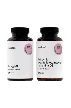 Sundose FOR FUTURE MUMS suplement diety na płodność dla kobiet 60+60 kaps