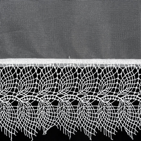 FIRANA GOTOWA SARI NA TAŚMIE 400 X 145 CM BIAŁY