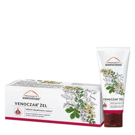 Venoczar Żel naturalna ulga dla nóg 75g