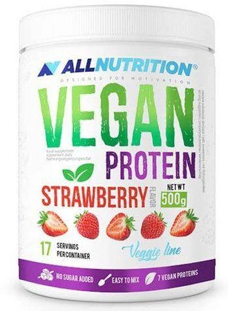Allnutrition -  Vegan Protein- białko roślinne - 500 g