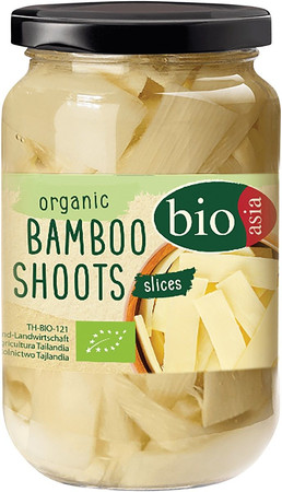 BIOASIA PĘDY BAMBUSA PLASTRY W ZALEWIE BIO 340 g (175 g)