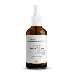 The Novus Soplówka jeżowata liposomalna z piperyną krople 50 ml