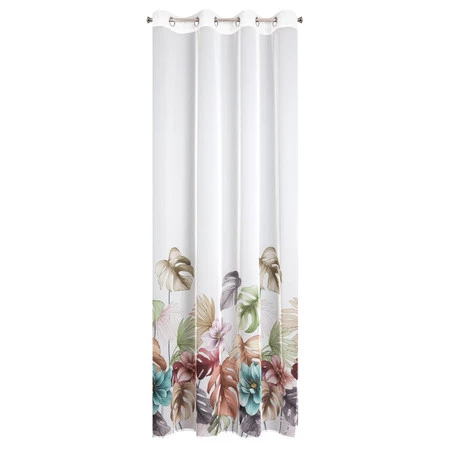 ZASŁONA GOTOWA NIKOLA 140 X 250 CM BIAŁY