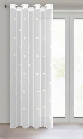 FIRANA GOTOWA ELSA 140 X 250 CM BIAŁY