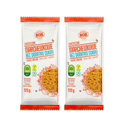 Zestaw: 2x Ciasteczka jaglano-marchewkowe bezglutenowe 120 g