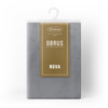 OBRUS MELINDA 140 X 180 CM STALOWY