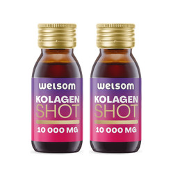 Zestaw: 2x Welsom Kolagen 10 000 Shot 60ml