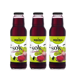 Zestaw: 3x Sok z buraka 750 ml