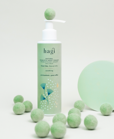 Hagi - Naturalny probiotyczny jogurt do ciała kojący Boso Po Mchu 200 ml