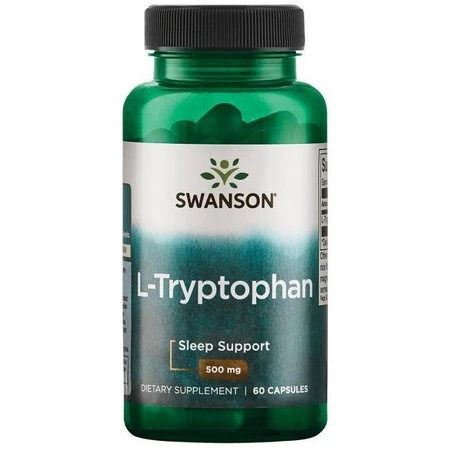 Swanson − L-Tryptofan 500 mg − 60 kaps.