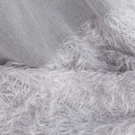 FIRANA GOTOWA MARGARET2 140 X 250 CM SREBRNY