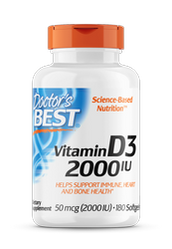 Witamina D3 2000 IU 50 mcg (180 kaps.)