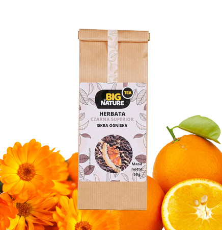 Herbata czarna SUPERIOR ISKRA OGNISKA 50g